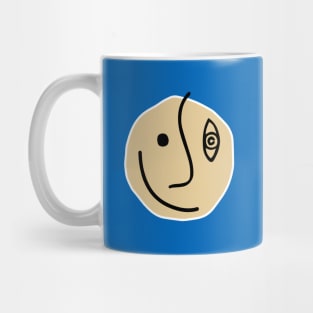 abstract smile NFT Mug